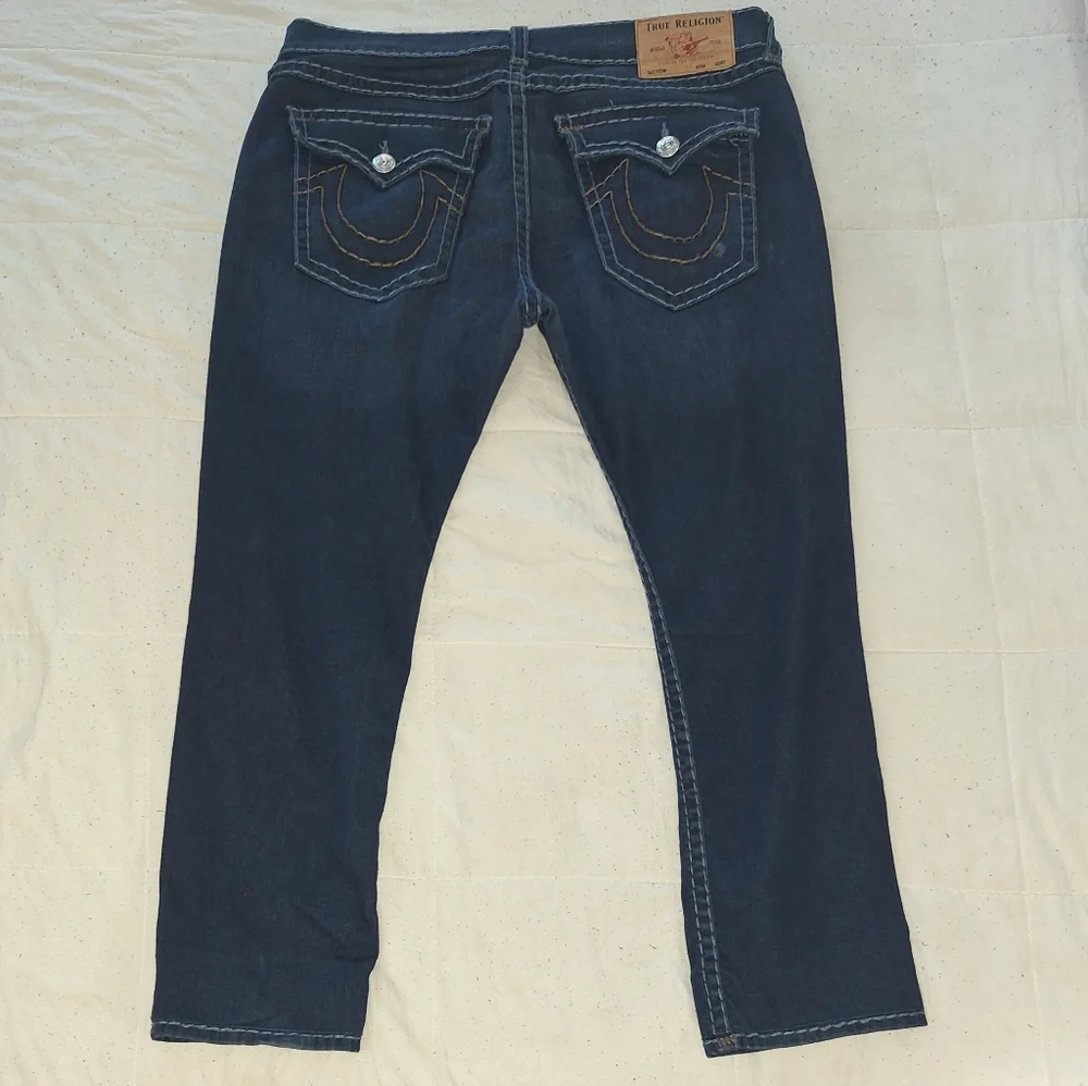 True Religion Men's Rocco Relaxed Skinny Jeans - Size 40